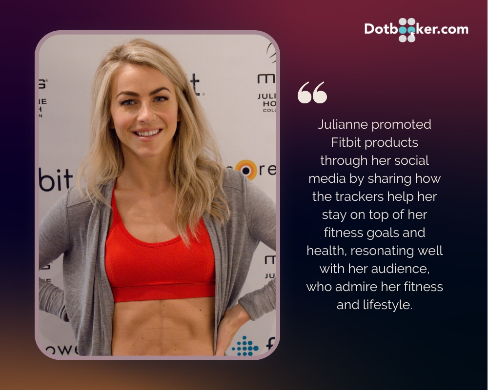 Fitbit and Julianne Hough