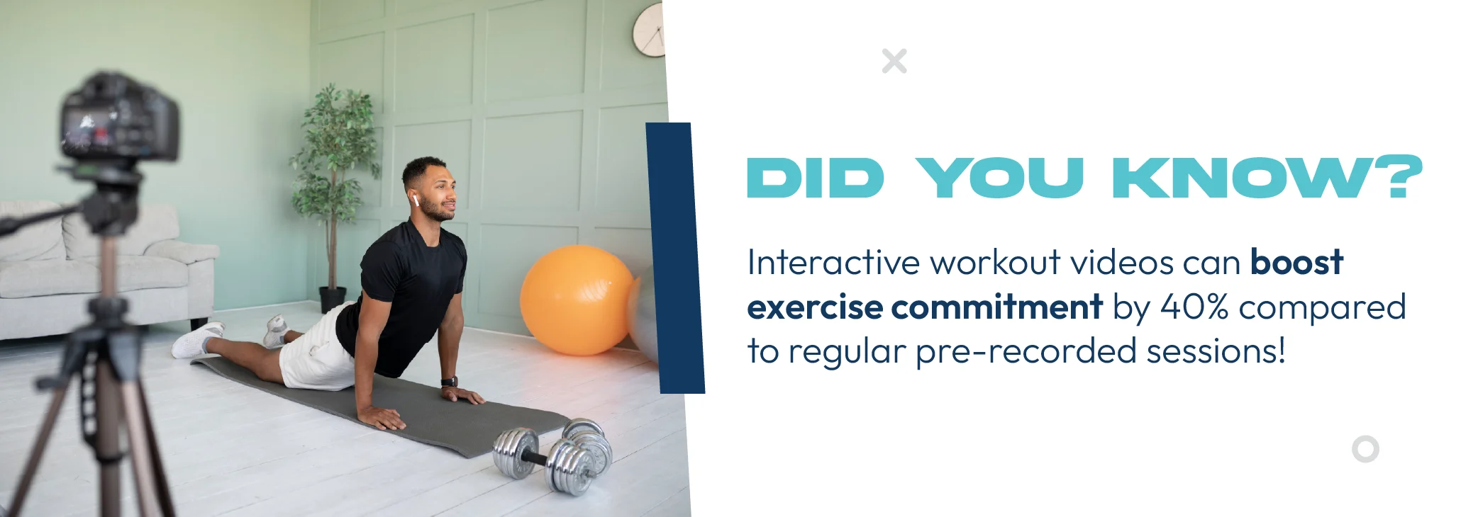 Did You Know? Interactive Workout Videos Can Boost Exercise Commitment By 40%