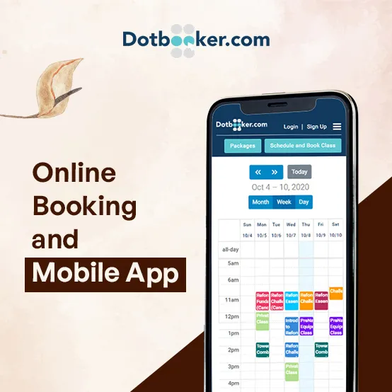 Online booking and mobile app