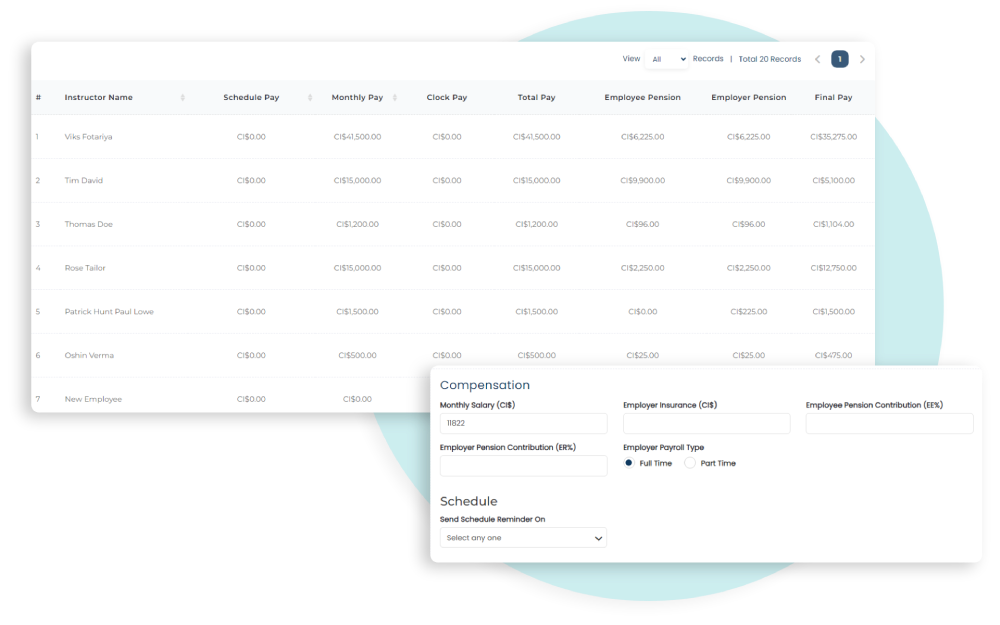 Employee Salary & Compensation Management Software Solutionss