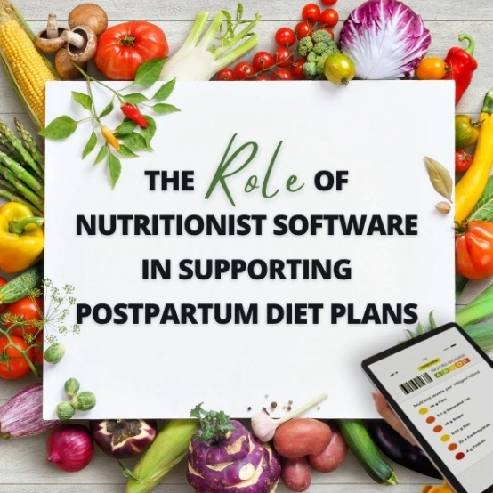 The Role of Nutritionist Software in Supporting Postpartum Diet Plans